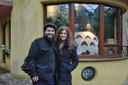 His visit made for a perfect excuse to return to the Ghibli museum... such a happy, magical place. 